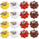 thumbnail image 4 of 16 Uds colgantes de pendientes de calabaza tridimensionales de Halloween colgantes de joyería DIY de Halloween, 4 of 5