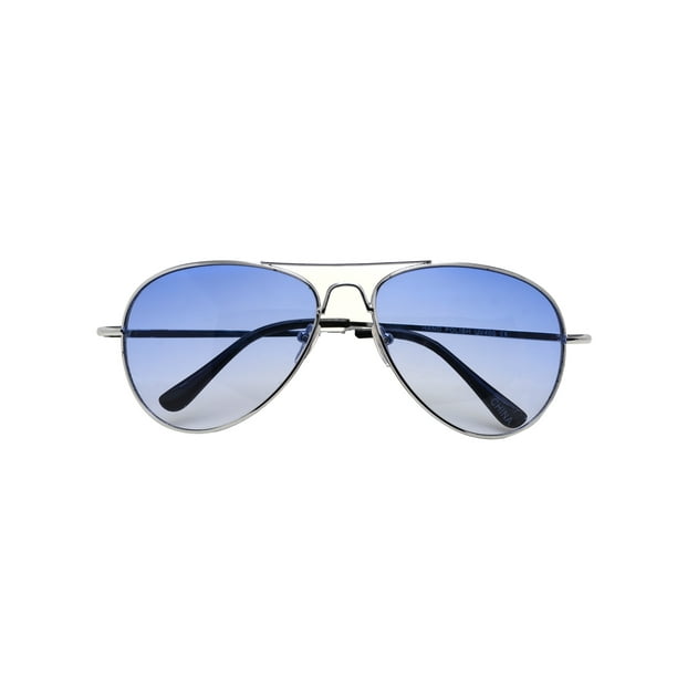 Classic Aviator Color Lens Sunglasses Small Size Spring Hinge Temple ...