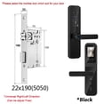 thumbnail image 2 of Digital Electronic Smart Door Lock With Biometric Camera Fingerprint Smart Card Password Key Unlock ,Easy Installation, 2 of 7