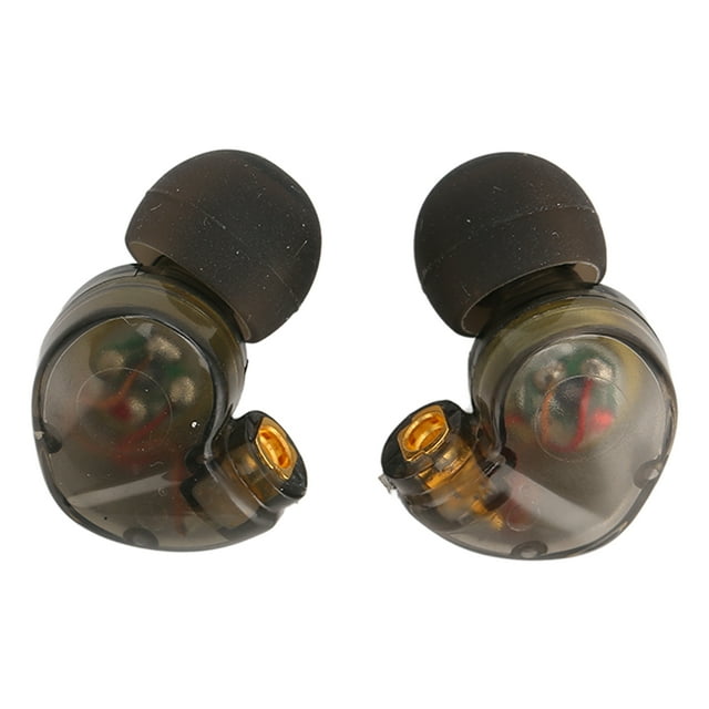Accessoires d'Écouteurs, Interface MMCX Enfichable HiFi Sport Casque de Remplacement Confortable pour SE315 Rouge, Bleu, Noir, Transparent