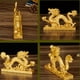 thumbnail image 5 of Decoración de Dragón Artificial Toystoory Zodiaco Chino Base Ornamento Sala de Estar Estudio Boda Dorado 5#, 5 of 6