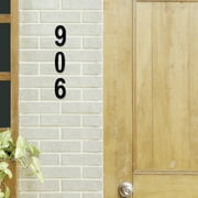 HY-KO 4 Black Plastic Modern Number 3
