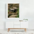 thumbnail image 2 of Mabry Mill, Blue Ridge Parkway 01 - Virginia Photography Rustic Farmhouse Rural Autumn Scenic Nature Landscape White Framed Wall Art Print 12 x 16 inches, 2 of 3