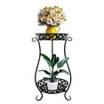 thumbnail image 3 of Garfans 2 Layers Metal Plant Stand Indoor Flower Rack Outdoor Plant Display Holder for Home Garden Patio Decor, 3 of 10