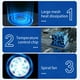 thumbnail image 5 of Mini inflador de neumáticos 120PS Compresor de aire portátil Pantalla LCD Bomba de bicicleta eléctrica con batería recargable de 4000mAh Luz LED para coche Bicicleta Bolas de motocicleta Ani Irfora Inflador de neumáticos, 5 of 7