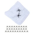 thumbnail image 2 of Dserhfy Colorful Halloween Spider Web Stretchable Cotton Cobwebs Elastic Scary Party Scene Props for Halloween Christmas Eve Parties, 2 of 8