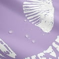 thumbnail image 4 of Purple Mermaid Shower Curtain for Stalls,Coastal Mermaid Tail Bathroom Curtain 72x72 inch,Vintage Fish Scale Fabric Shower Curtain Set,Tropical Fish Waterproof Bathroom Curtains, 4 of 6