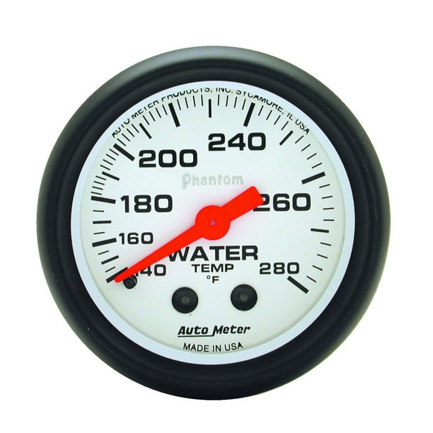 AutoMeter 5731 Phantom Mechanical Water Temperature Gauge