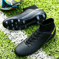 thumbnail image 6 of High-Top PU Leather Soccer Cleats for Men/Women/Youth – Lace-Up Long Studs Football Shoes for Turf & American Football Training, 6 of 6