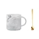 thumbnail image 1 of Kearding Marmoleado taza de café cuchara agua cerámica desayuno jugo té de la leche mango taza cocina regalo de negocios accesorios para beber Juegos de servir café y té Kearding HA080592-00, 1 of 6