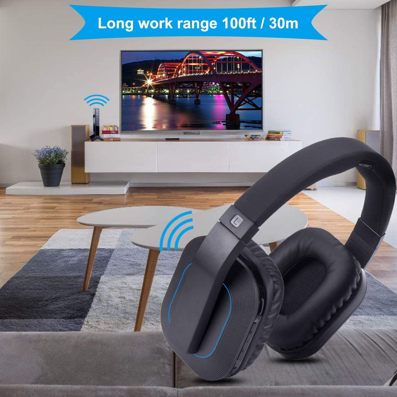Artiste d1 wireless tv headphone deals
