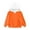 Orange, variant on Girls Hoodies & Sweatshirts Long Sleeve Casual Pullover Soft Comfortable Kids Sweatshirt For Spring And Fall,Size:3-4 Years