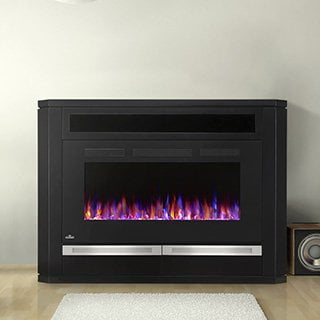Napoleon The Alanis 42 In Electric Fireplace Entertainment Center