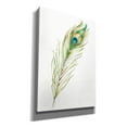 thumbnail image 2 of Epic Graffiti "Watercolor Peacock Feather II" by Ethan Harper, Canvas Wall Art, 18"x26", 2 of 2