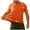 *Orange, variant on VBVC Men's Breathable Stretch Athletic T-Shirt , Performance Workout Tops For Men,Black,S-4XL