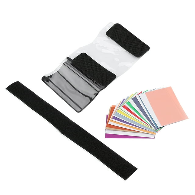 Juego de Filtros de Color 12 Piezas de Colores Strobist Flash Color Card Lighting Gel Up Filter Difusor Lighting Color Correction Light Gel Filter ANGGREK Otros