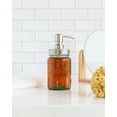 thumbnail image 6 of Jarmazing Products Vintage Blue Glass Mason Jar Soap and Lotion Dispenser - Two-Pack - Stainless Steel, 6 of 6