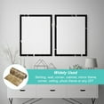 thumbnail image 6 of Uxcell Wood Grain Wallpaper Border 6" x 16.4ft Textured Frame Sticker, Brown Stone, 6 of 7