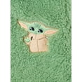 thumbnail image 2 of Baby Yoda Toddler Cosplay Faux Sherpa Hoodie, Sizes 12M-5T, 2 of 7