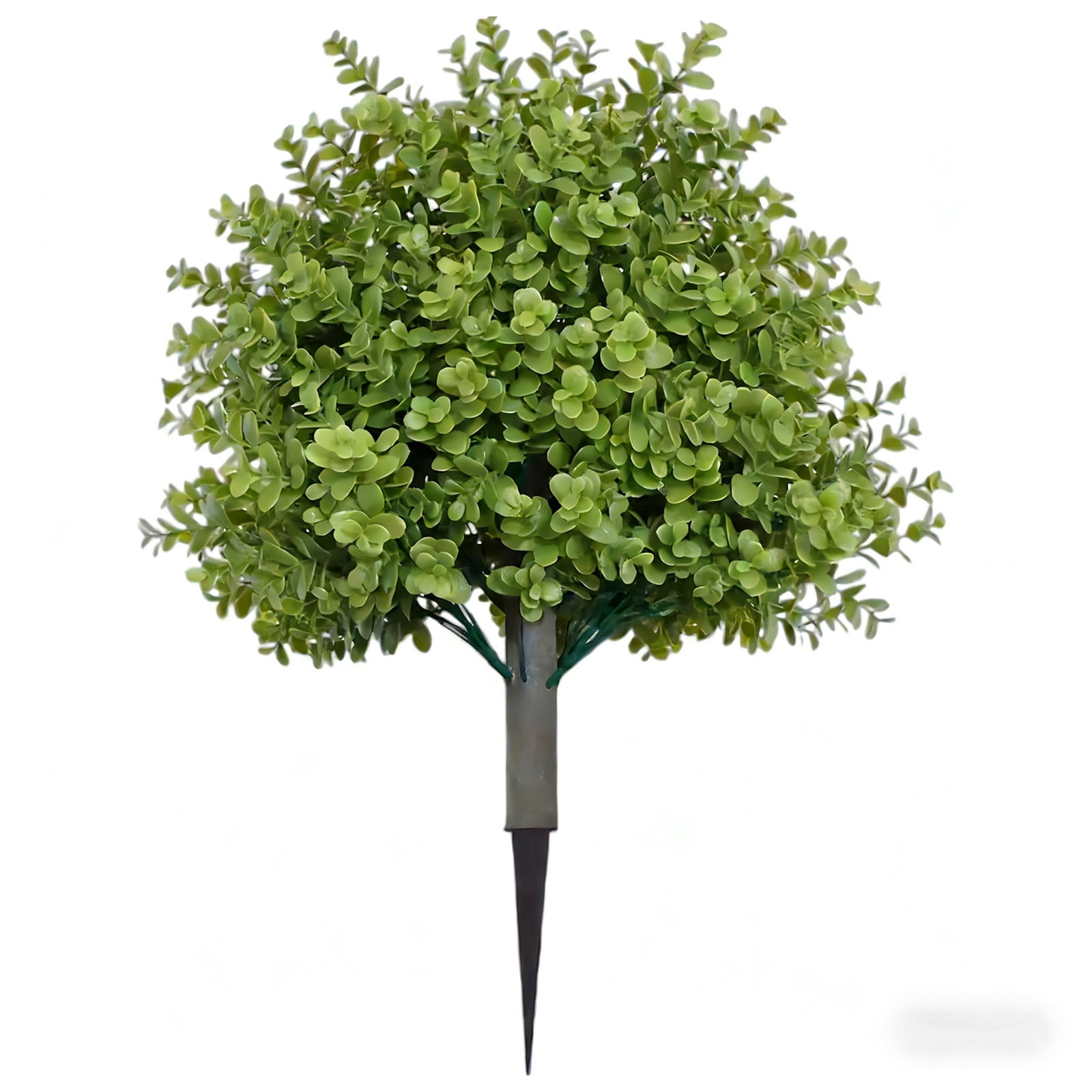 SHIMELE Artificial Eucalyptus Tree, Fake Eucalyptus Plant, Realistic Greenery Shrub, UV Resistant Outdoor Decor for Garden Landscaping, Yard, Patio