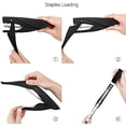 thumbnail image 4 of Effortless Handheld Plier Stapler, 25 Sheet Capacity, Heavy Duty, Black, 4 of 10