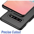 thumbnail image 5 of Case for Samsung Galaxy S10 Phone Case Protective Slim [Defend from Scratch/Slip/Drop/Fingerprint] Matte PC Hard Minimalistic Phone Cover for Samsung Galaxy S10-Black, 5 of 6