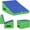 Blue, variant on YRLLENSDAN 34"x24" Gymnastics Mat Tumbling Mat Incline Mat Folding Gymnastic Tumbling Mat Indoor/Outdoor Exercise Mat Home Gym Yoga Mat with Handle,Blue