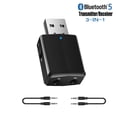 thumbnail image 1 of Usb Bluetooth 5.0 Audio Estéreo Adaptador Transmisor Receptor 3.5Mm Aux 3 En 1 Advancent EL011684-00, 1 of 6