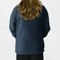 thumbnail image 3 of Patlollav Womens Outwear Jackets Casual Long Sleeve Solid Button Pocket Ladies Cardigan Coats, 3 of 7