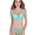 thumbnail image 2 of Women's Bra Set Ladies Lace Push Up Bra & Panties Briefs Underwear Lingerie, 2 of 4