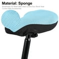 thumbnail image 5 of 2 Count Car Seat Cover Bike Saddle Cushion Bikes Honeycomb Comfort Fitness Child, 5 of 6