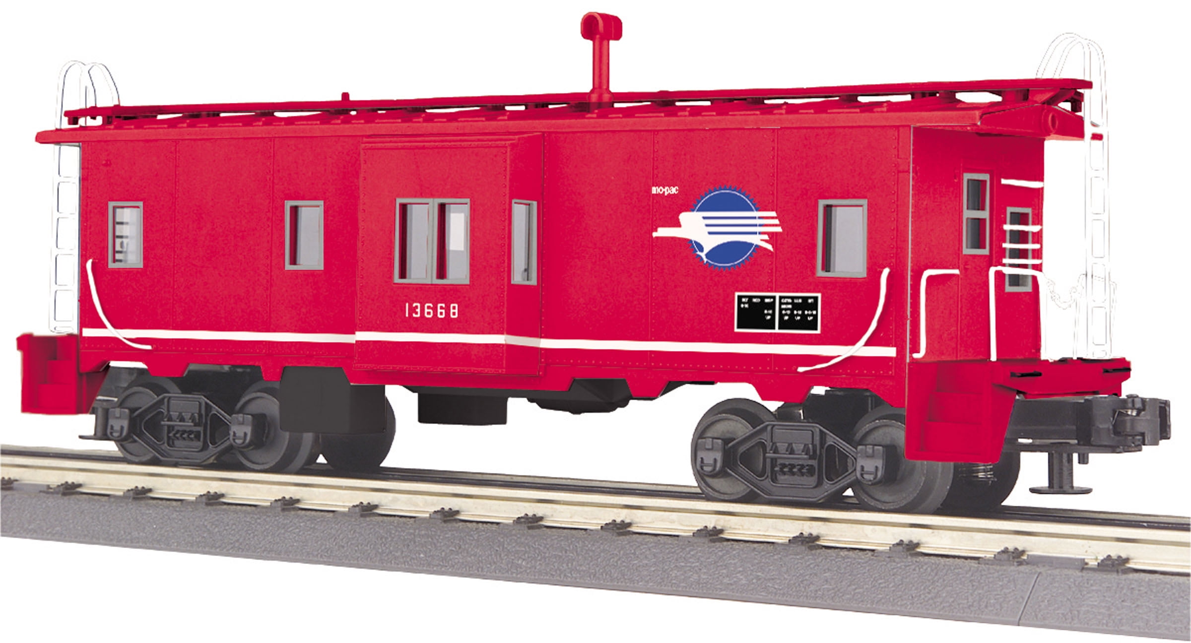 MTH 3077299 O Gauge Missouri Pacific RailKing BayWindow Caboose