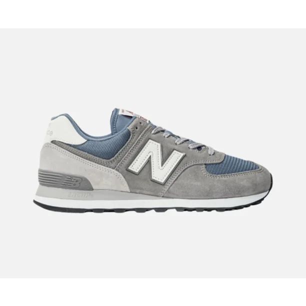 New Balance 574 Grey Blue Men's Lifestyle Athletic Shoes ML574OW2 Brand New 10