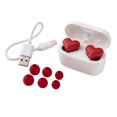 thumbnail image 1 of Auriculares Bluetooth Love, impermeables, de fácil emparejamiento, portátiles, intraaurales, con cancelación de ruido, color rojo, 1 of 8