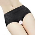 thumbnail image 5 of HUPOM Underwear For Women Girls Panties High Waist Casual None Comfort Waist Black S, 5 of 9