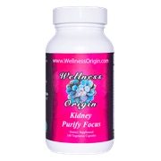 Wellness Origin Kidney Purify Focus | Organic Herbal Natural Supplement , Including Juniper Berries , 100 Capsules