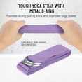 thumbnail image 3 of Cork Yoga Block 2 Pack EVA Foam Yoga Block Set of 2 Yoga Block with Strap, Yoga Bricks with Strap, Yoga Block Yoga Brick Yoga Cube Stretch Blocks Stretching Blocks, 3 of 5