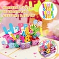 thumbnail image 2 of Okywoh 3D Pop Up Birthday Card - Joyful Wishes, DIY Numbers, Blank Compartment - Ideal Gift, All Ages, 2 of 6
