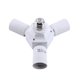 thumbnail image 1 of 4 en 1 E27 a E27 lámpara de luz soporte de base de bombilla convertidor adaptador divisor nuevo (4 en 1), 1 of 8