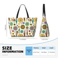 thumbnail image 3 of Rocae Beautiful African Womens for Large Women's Waterproof Beach Bag Tote with 7 Pockets Pool Bag for Travel Gym Vacation, 3 of 6
