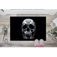 thumbnail image 3 of Skull With Ornate Pattern Rug, Luxury Rug, Black Rugs, Bathroom Rugs, Modern Rug, Abstract Skull Rug, Bedroom Rugs, Front Door Rug, Loft Rug, 3.3'x6.5' - 100x200 cm, 3 of 5