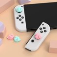 thumbnail image 6 of PlayVital Joystick Caps for Nintendo Switch, Thumbstick Caps for Switch Lite, Analog Cover for Switch OLED Joycon Thumb Grip Caps for Switch & Switch Lite & Switch OLED - Chubby Elephant, 6 of 7