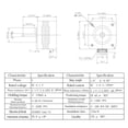 thumbnail image 3 of 3D Printer Motors 17HS4023 Step Motor for Extruder with 100cm Wire 4- 3D Printer Parts, 3 of 6