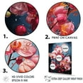 thumbnail image 3 of Designart "Neon Fusion Of Pink Orchids" Orchids Canvas Prints, 3 of 7