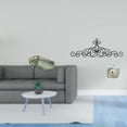 thumbnail image 2 of Elegante bandeja de tocador y decoración de pared floral de metal para baño, cocina, cafetería, desayuno, almacenamiento y exhibición en interiores y, 2 of 8