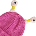 thumbnail image 3 of Adult Kids Winter Woolen Hat Cartoon Knitted Beanies with Retractable Lighted Tentacles Soft Warm Caps, 3 of 5