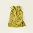 thumbnail image 3 of WOYY Toddler Girls Summer Dress Polka Dot Sleeveless Button-Up Dress, Sizes 3-4Y, 3 of 8
