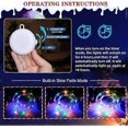 thumbnail image 2 of LOLStar Christmas Decorations, 3 Pack Wreath, Gift Box, Santa Claus Christmas Window Lights with Suction Cups, Battery Operated(Excluded) Indoor Light, 2 of 5