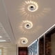 thumbnail image 2 of 3w Modern Design Recessed Led Round Corridor Downlight Lights Ceiling Spotlight Effect Wall Effect Light Spiral Adjustable Warm White 3000k 55 Mm, 2 of 4