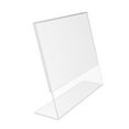 thumbnail image 2 of FixtureDisplays® 6PK Support de Panneau Acrylique Transparent 7 x 5 Pouces avec Design Arrière Incliné, Horizontal 19780-7X5-6PK, 2 of 8